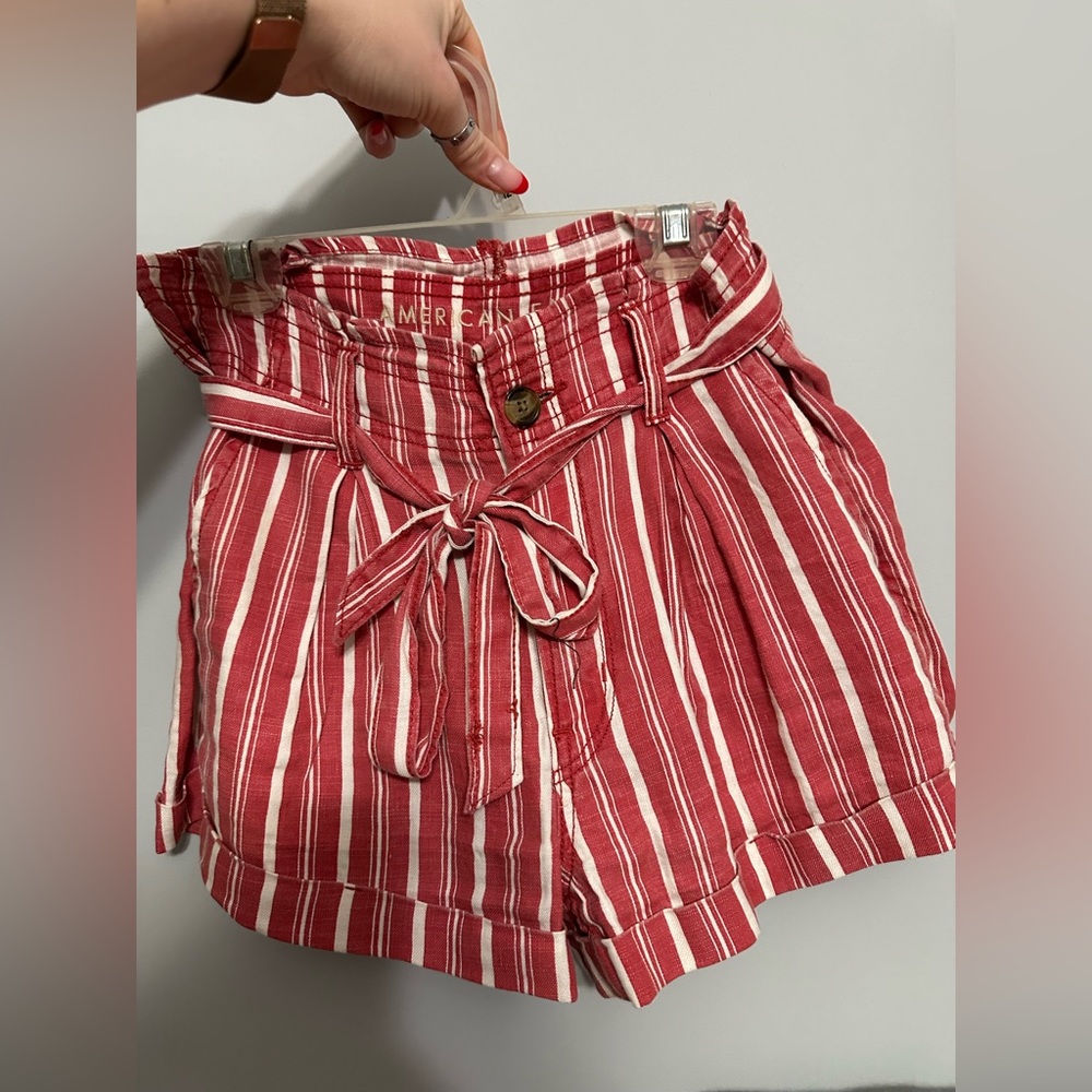 American eagle paper bag shorts